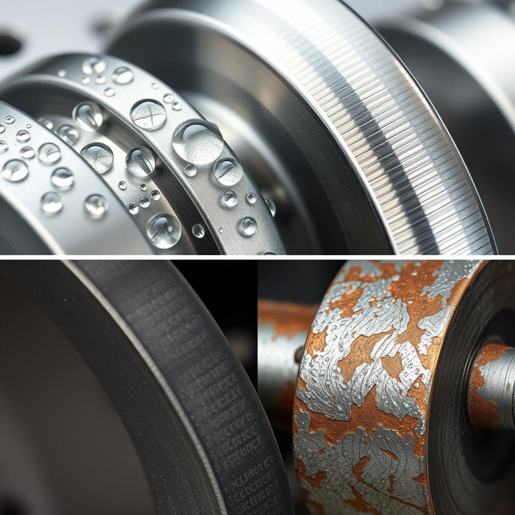 Corrosion resistance demonstration of stainless steel parts