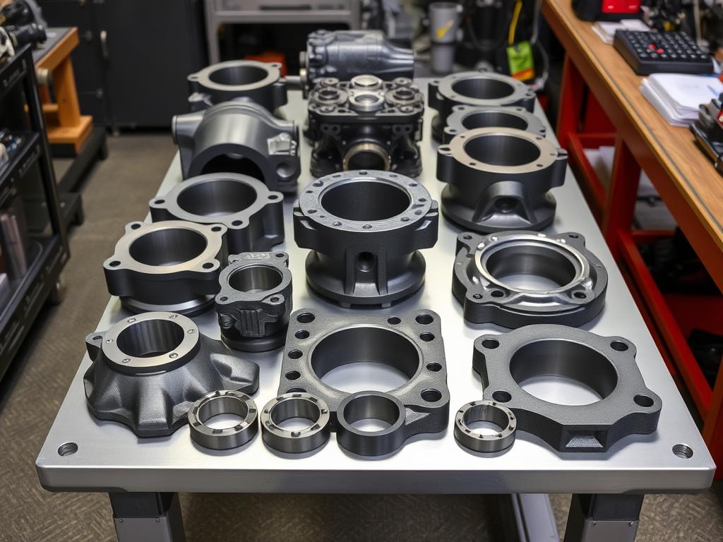 Custom cast iron engine components for automotive manufacturer
