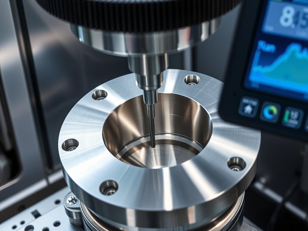 Quality inspection of precision machined stainless steel parts