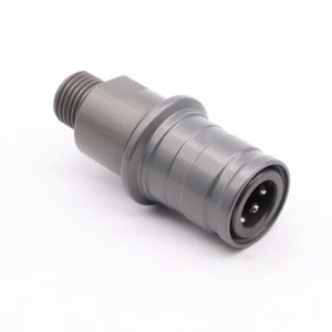 Stainless steel blind plug water cooling quick connector for server data center and energy storage equipment